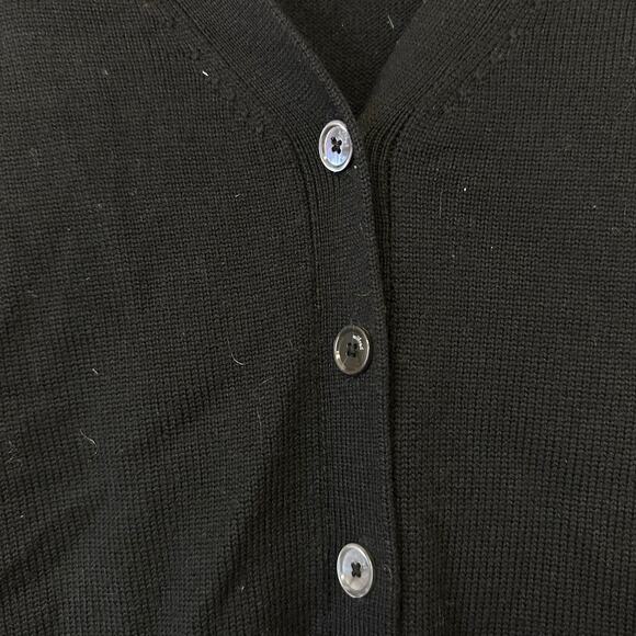 Aritzia Wilfred Utopia Merino Wool Sweater Midi Dress Black Size Small - Picture 10 of 12